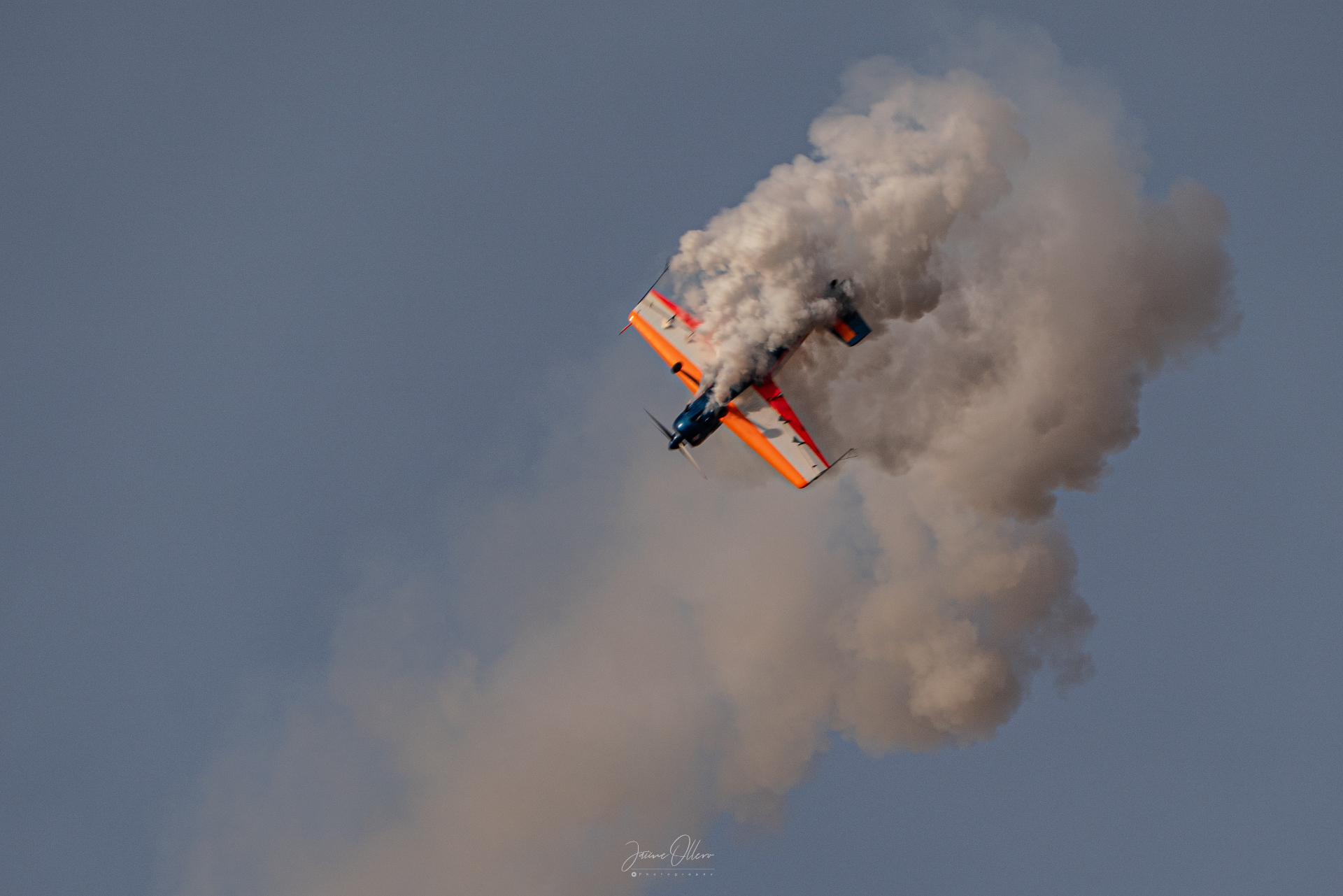 Sunset smoke pass